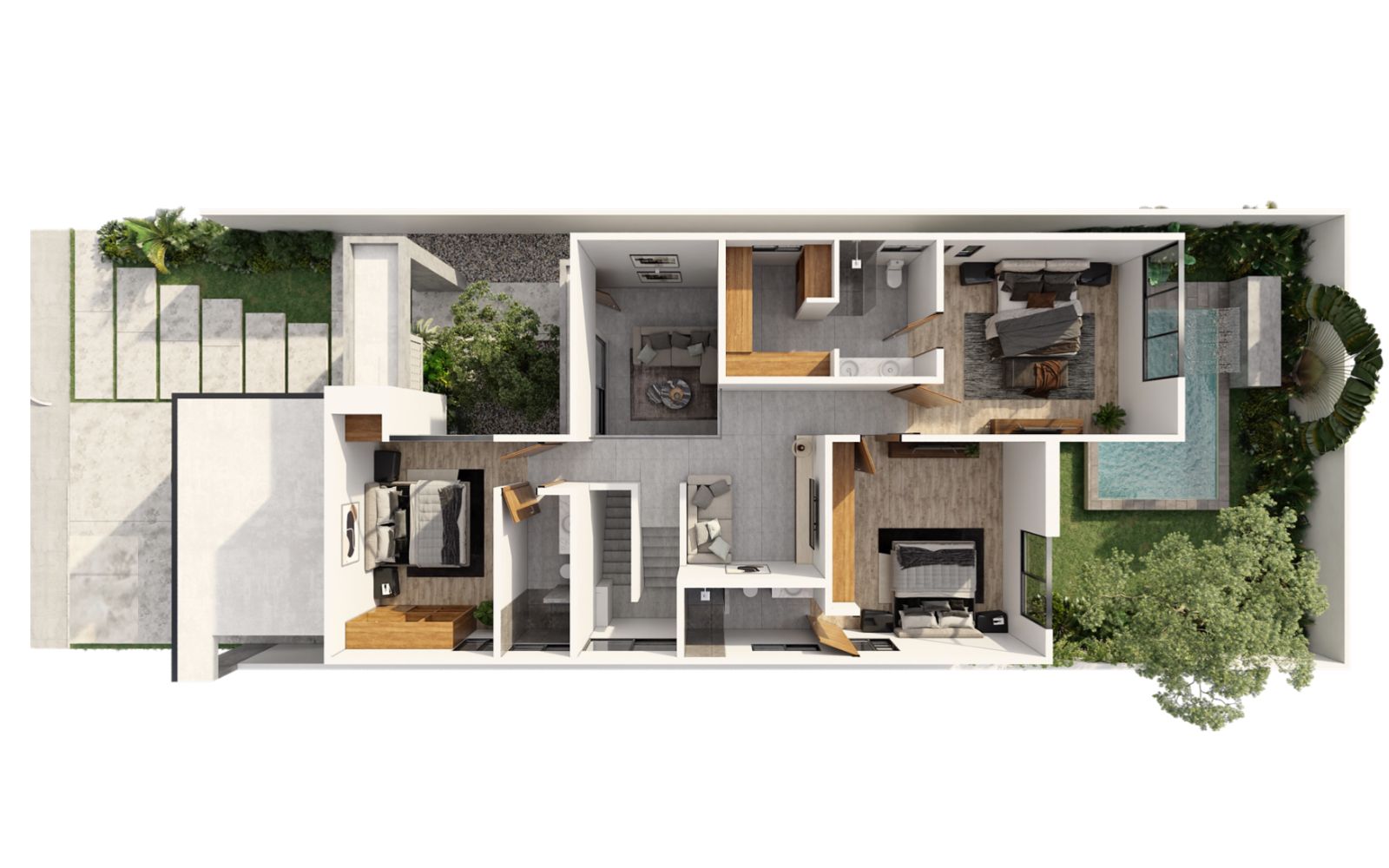 House with Covered Terrace and Private Pool for Sale in Temoz&oacute;n Norte, M&eacute;rida