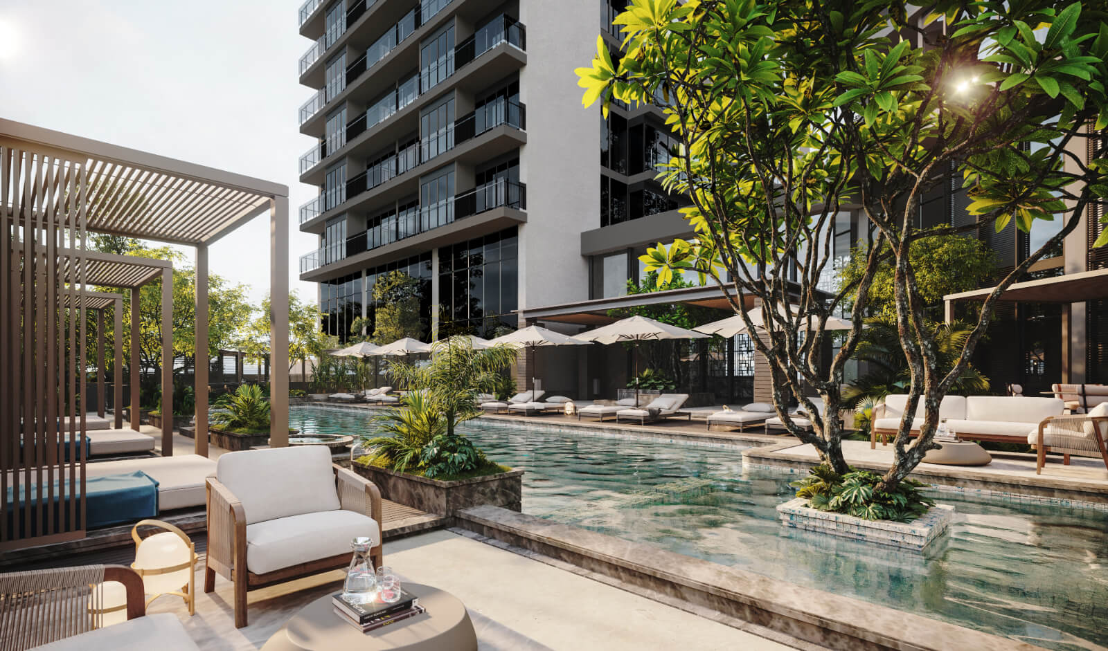 Condominium with pool, Sky Cinema, for sale, Santa Fe, Mexico City