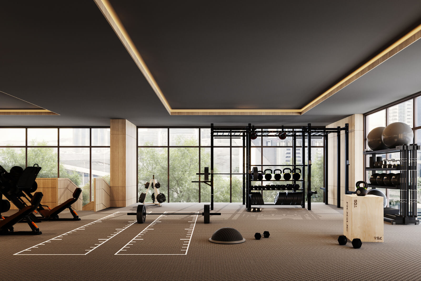 Condominium with private forest of 42,000 m2, concierge, gym, spa, semi-Olympic pool, cyclo room, and more amenities, for sale, Santa Fe, Me