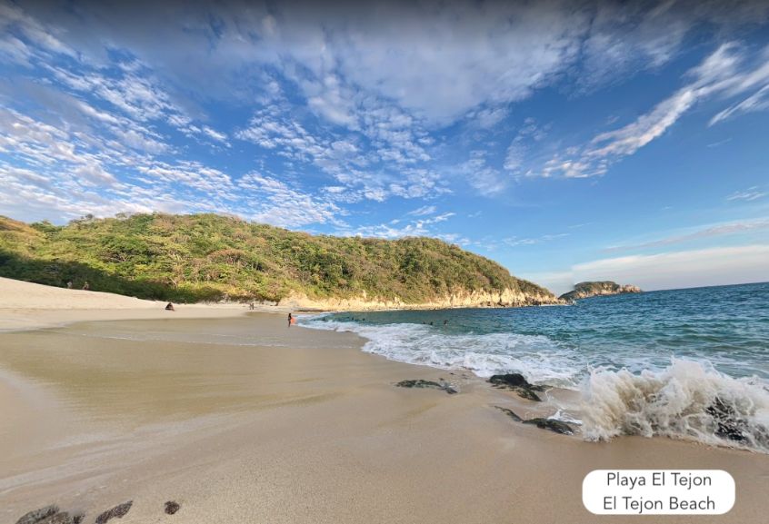 Ocean-view lot, 3-minute walk to beach access, for sale, Huatulco