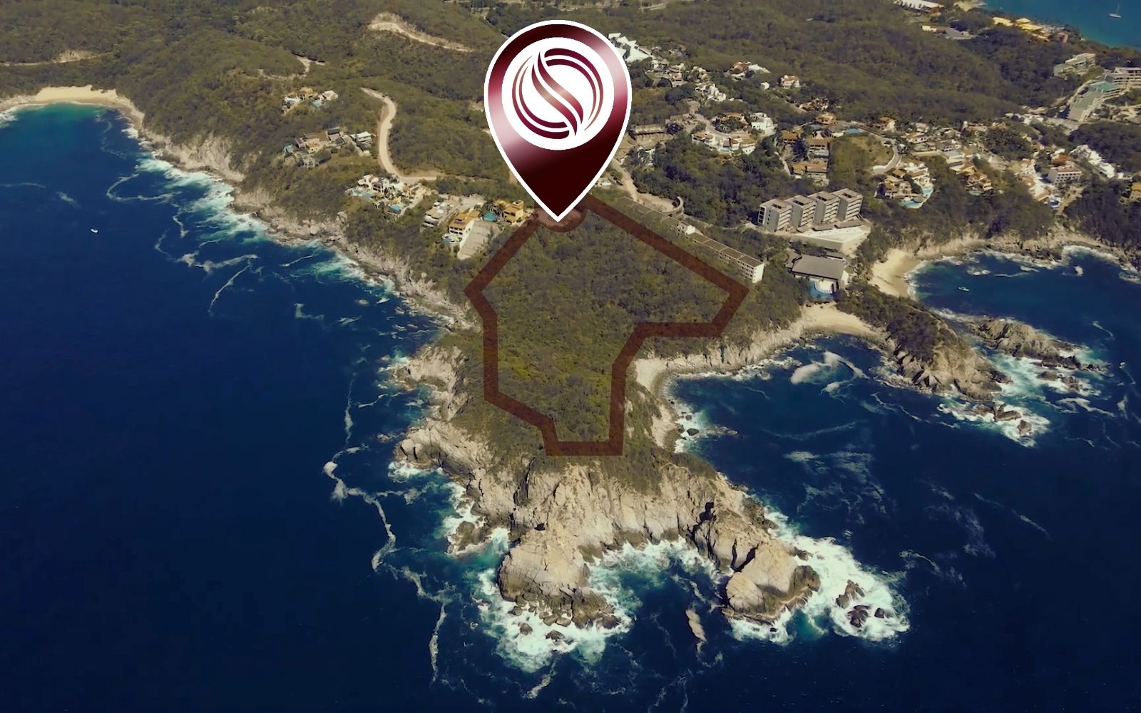 Ocean-view lot, 3-minute walk to beach access, for sale, Huatulco