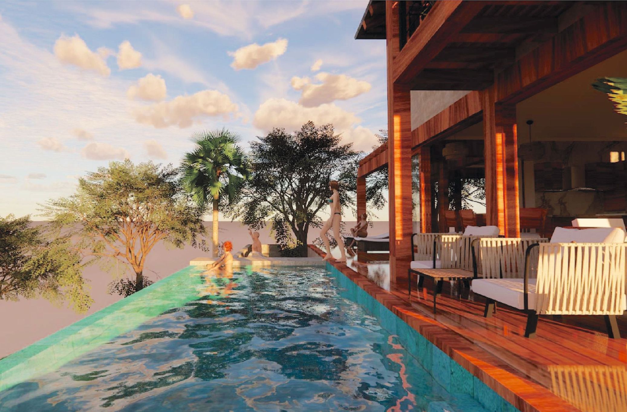 Ocean-view lot, 3-minute walk to beach access, for sale, Huatulco