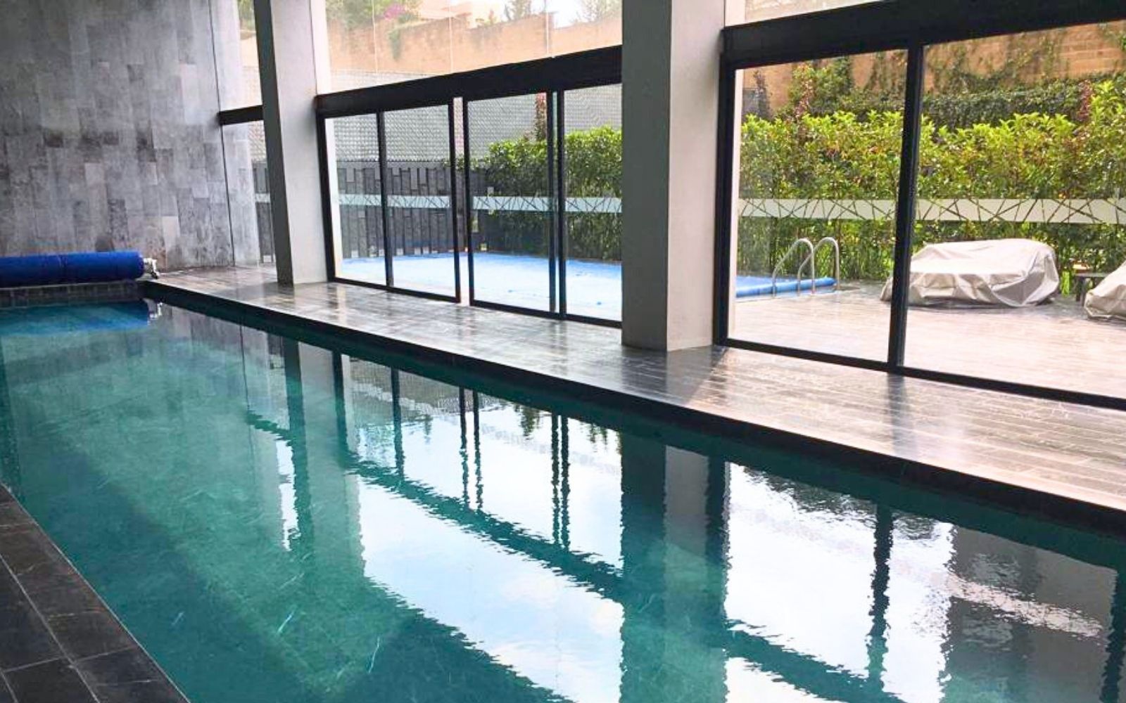 Apartment with clubhouse, cinema, sports courts, spa, panoramic pool, 40,000 of green areas, for sale in Interlomas, Huixquilucan