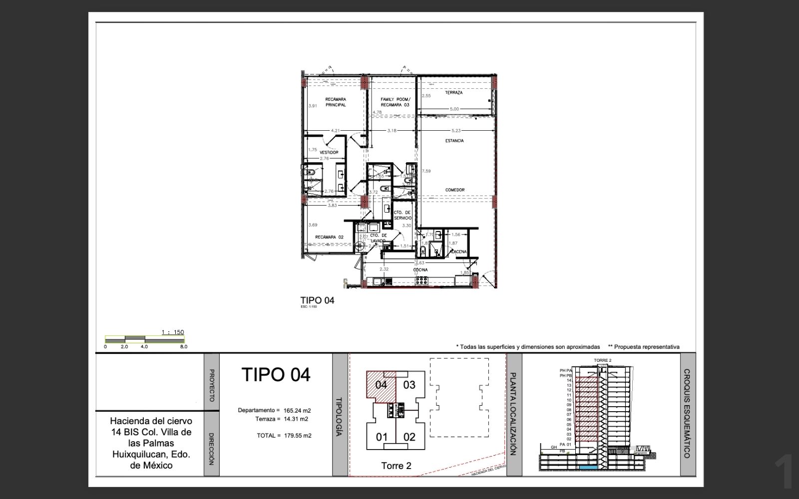 Condo with spa and gym, pre-construction for sale, Reforma, Mexico City