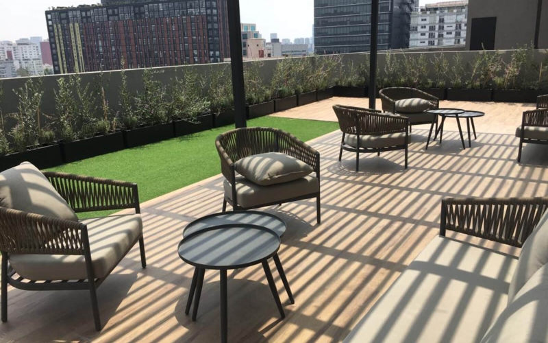 Departamento con roof top y gimnasio en venta Colonia Miguel Hidalgo CDMX