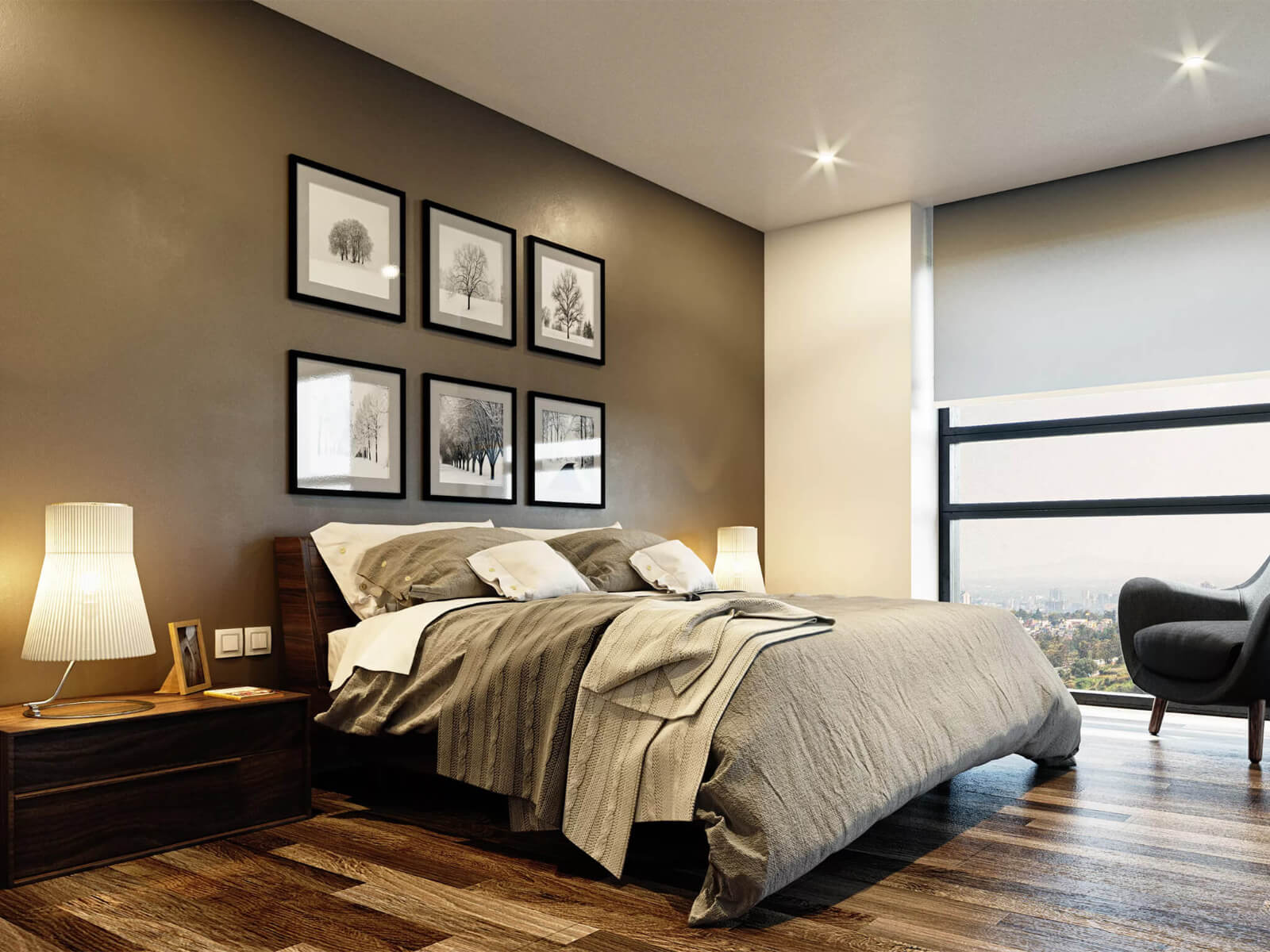 Penthouse with a semi-covered terrace of 52 m2, 4 parking spaces, swimming lane, gym, playground, green areas, pre-construction, for sale in