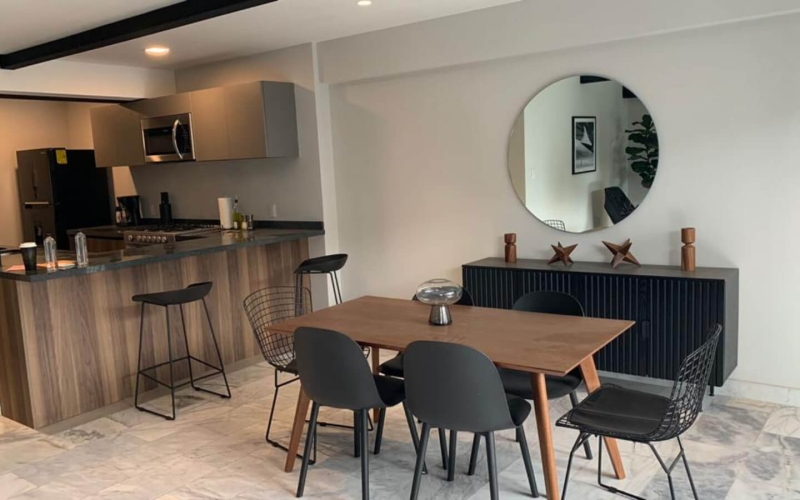 Condominium terrace, pool, spa, jacuzzi, gym, playroom, for sale in Polanco.