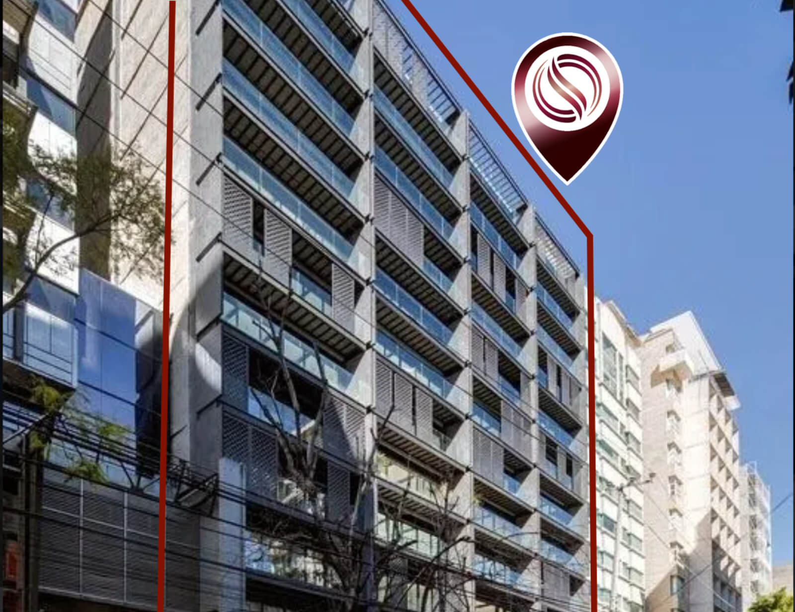 Condo with terrace and prime location for sale, Polanco, Mexico City.