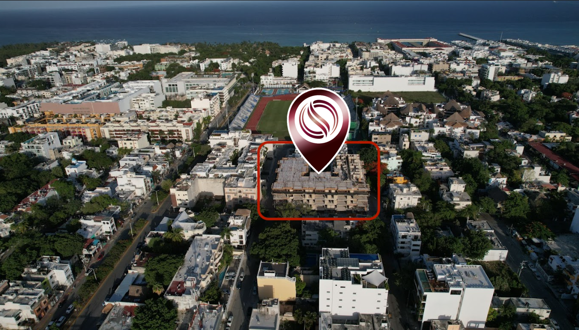 Condo with Pool and Beach Club for Sale, Coco Beach, Playa del Carmen