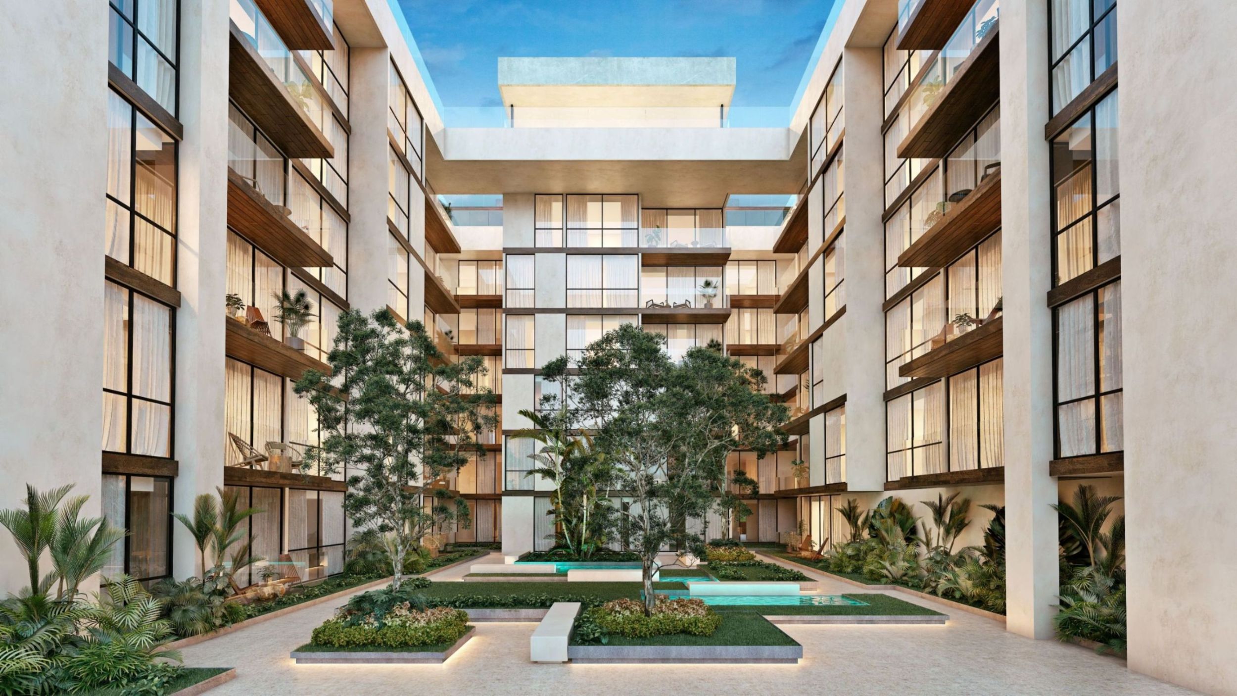 Condo con rooftop com&uacute;n, en venta, Centro, Playa del Carmen