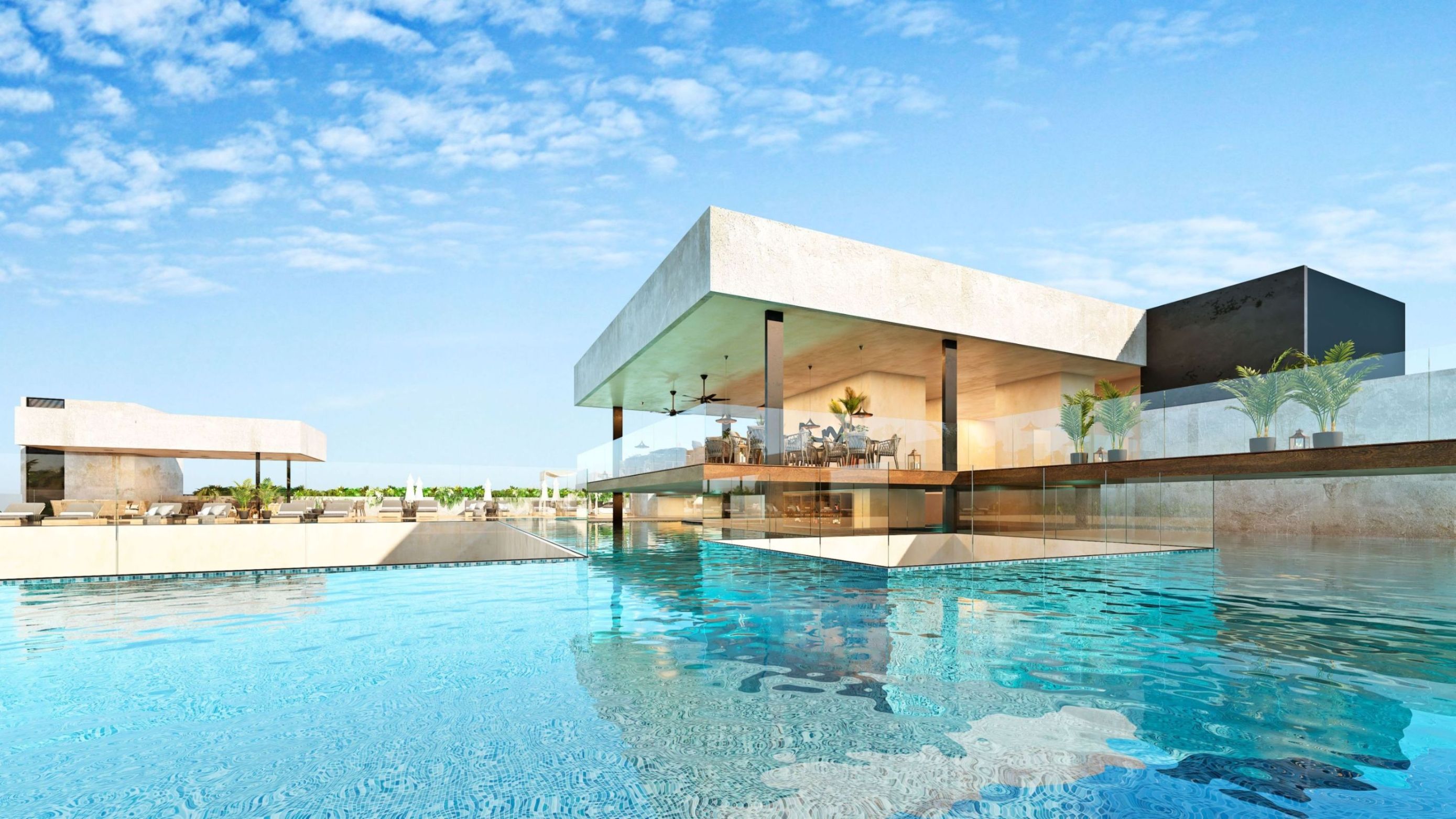 Condo con rooftop com&uacute;n, en venta, Centro, Playa del Carmen