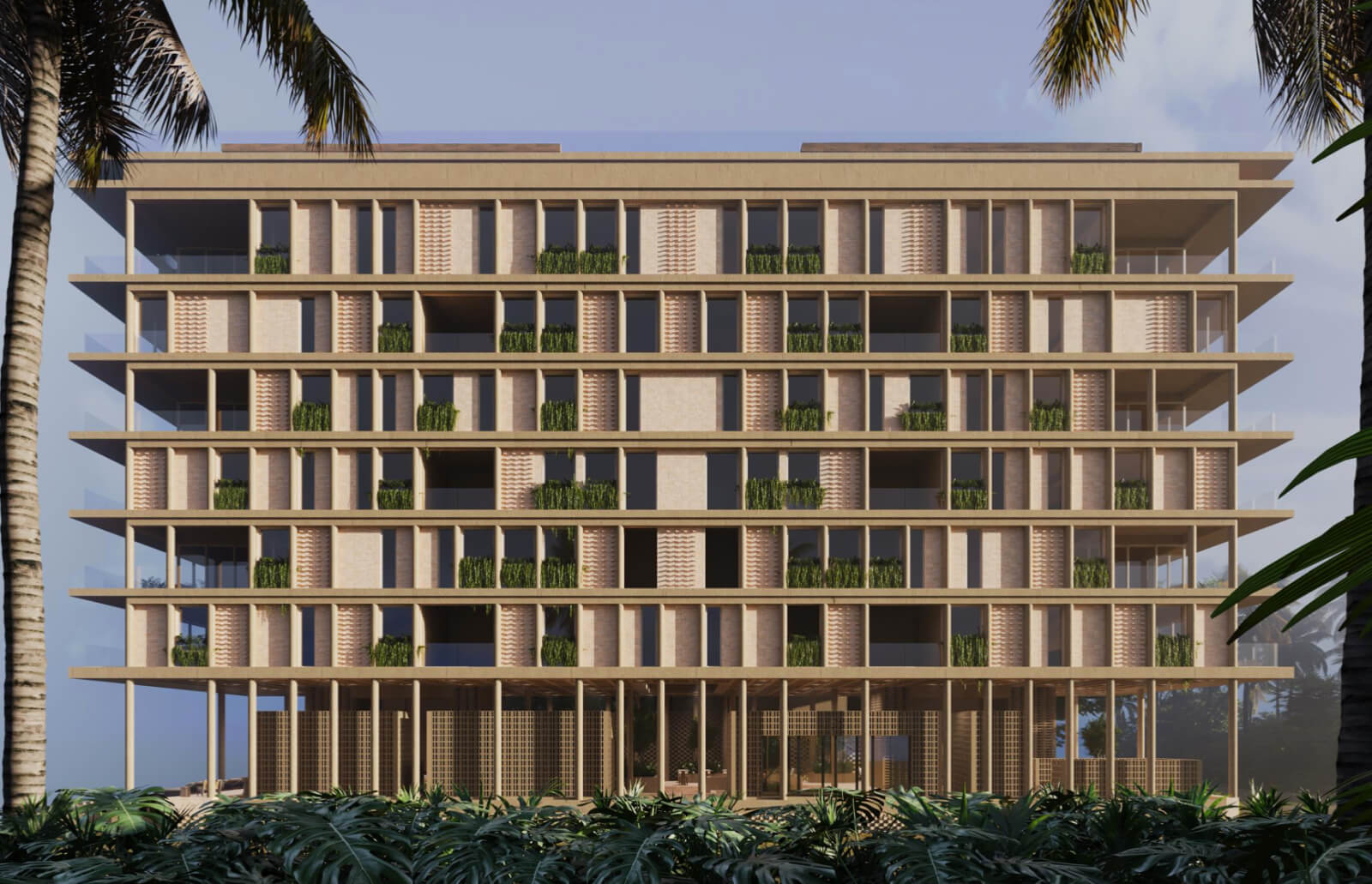 Departamento frente al mar con plunge pool, en venta, Tankah, Tulum