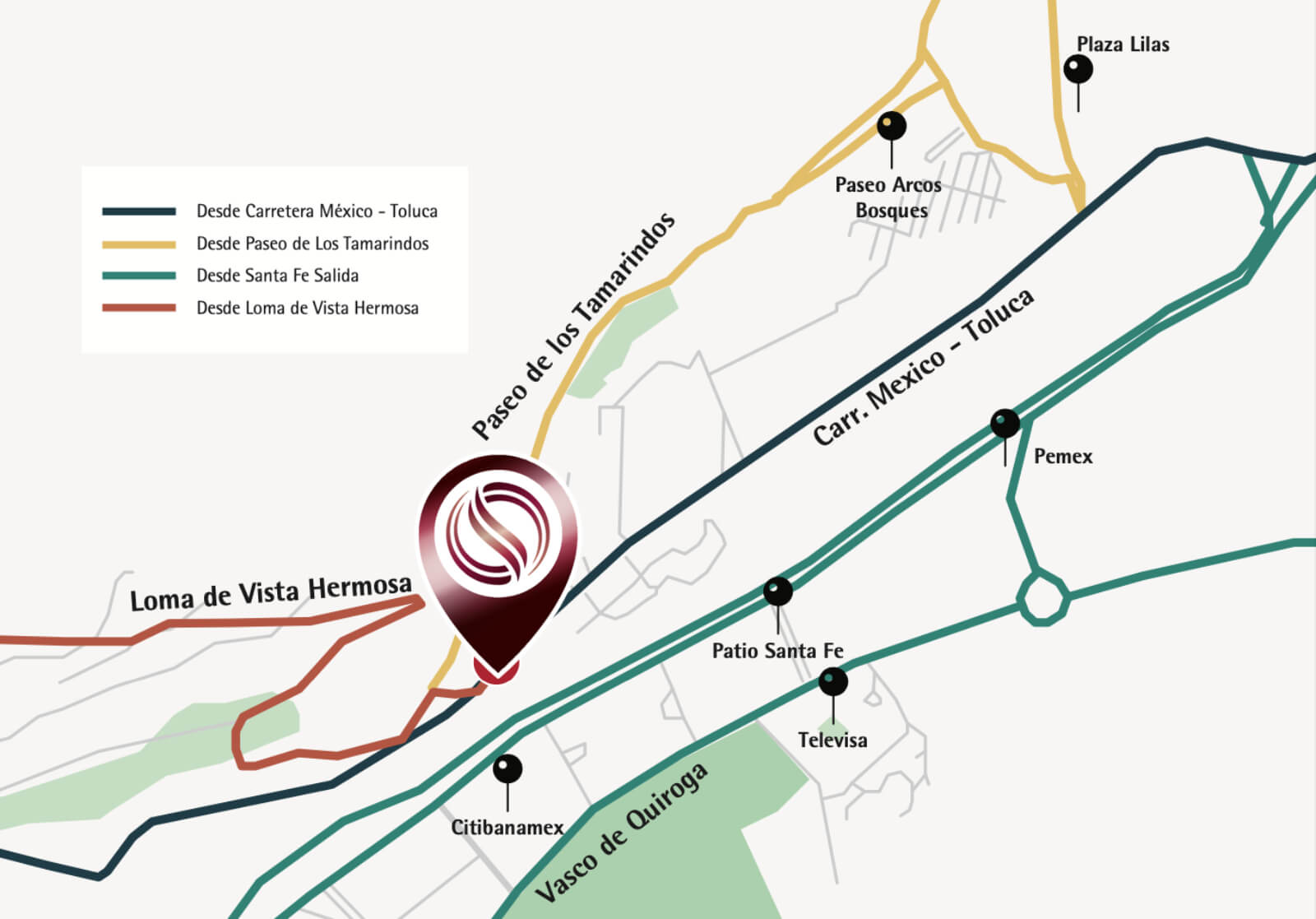 Apartment with clubhouse, cinema, spa, sports courts, green areas, panoramic pool, for sale in Interlomas, Huixquilucan