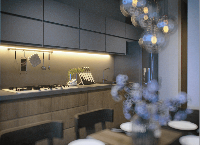 Apartment, with garden, pool, paddle tennis court, volleyball court, North Hotel Zone, Cozumel.