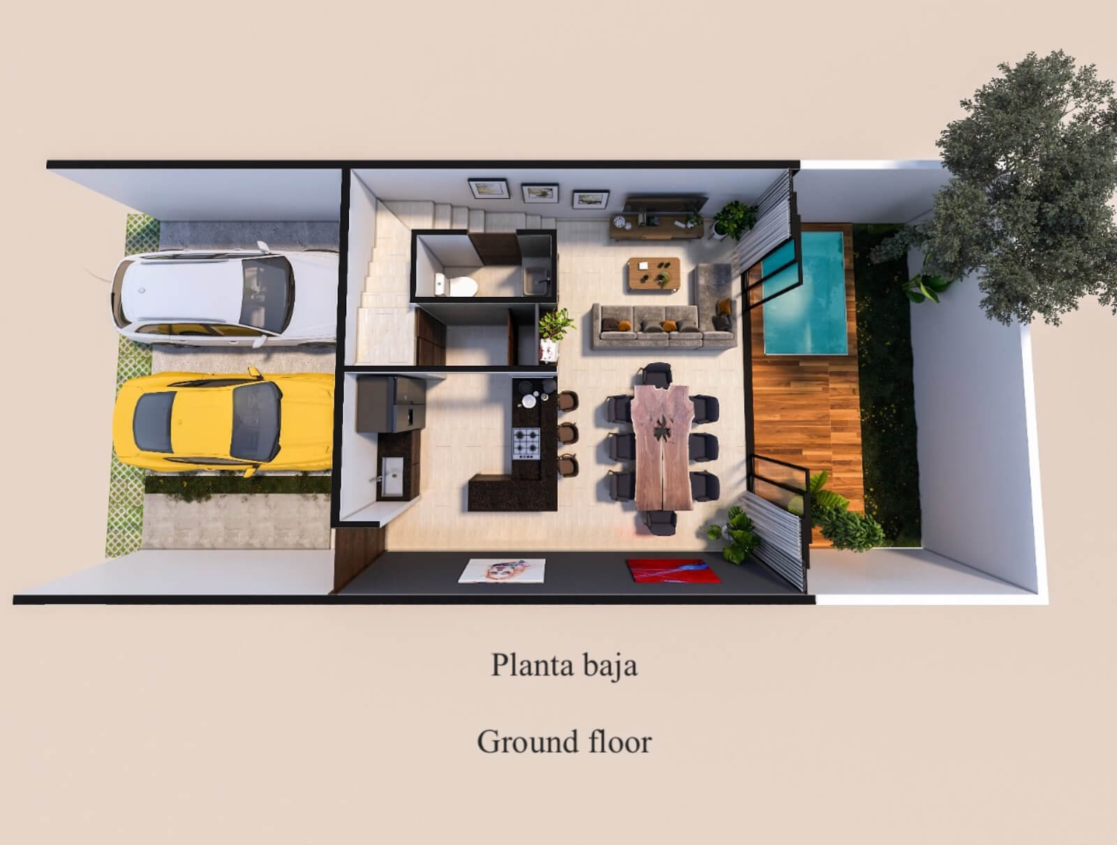 House with garden and large terrace, for sale, Real Montejo, M&eacute;rida