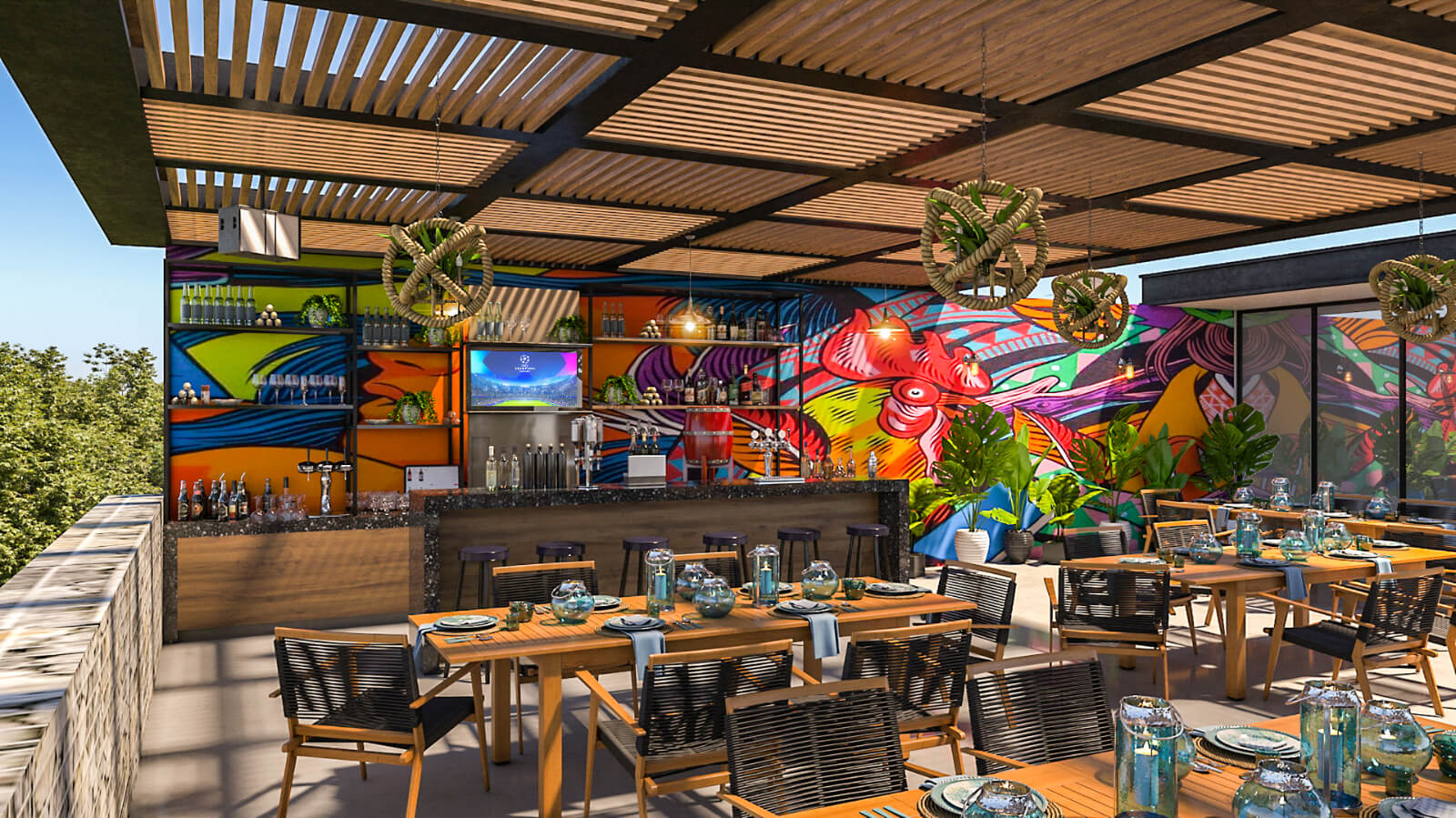 House in gated community, garden, terrace, pre-construction, CD Caucel, M&eacute;rida