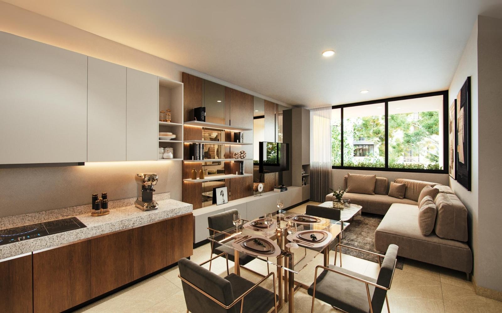 Modern Ground Floor Condo with Private Terrace, Dzitya, M&eacute;rida