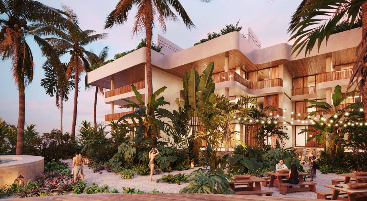 Steps from the beach apartment with terrace, Chicxulub Puerto, sale, for M&eacute;rida