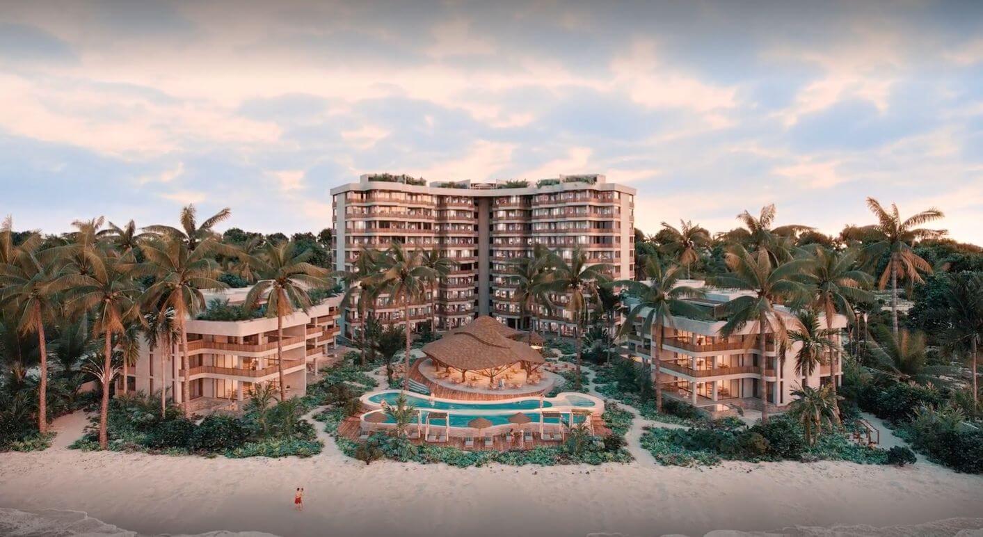 Steps from the beach apartment with terrace, Chicxulub Puerto, sale, for M&eacute;rida