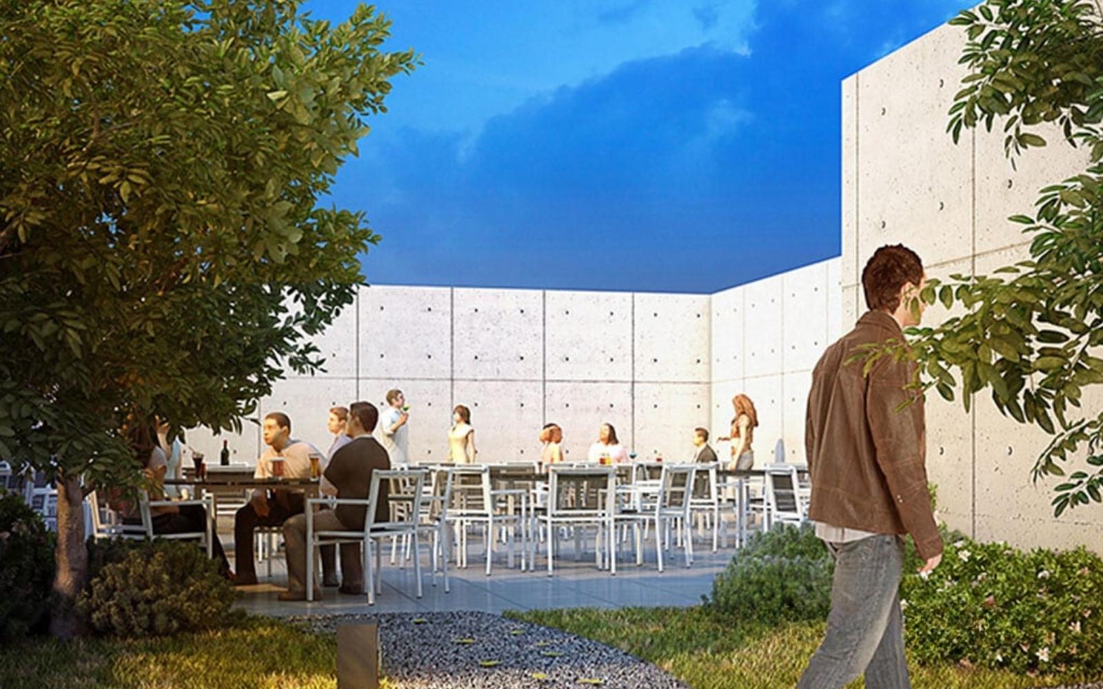 Apartment with pool, gym, for sale within Parque la Mexicana.