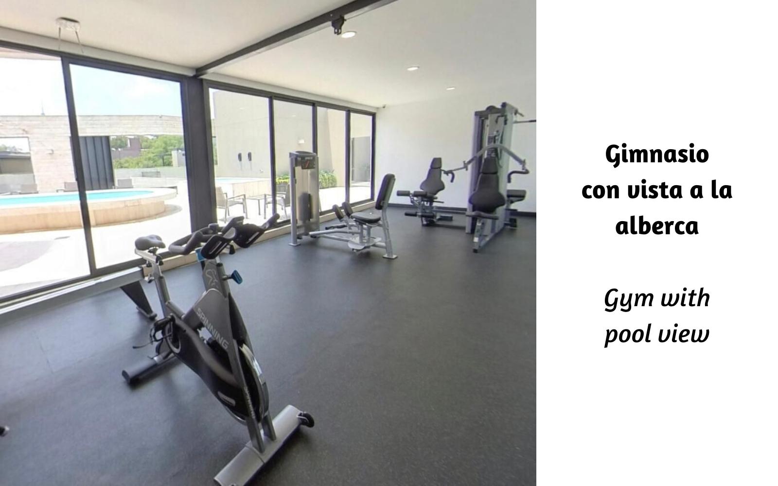 Apartment with pool, gym, for sale within Parque la Mexicana.