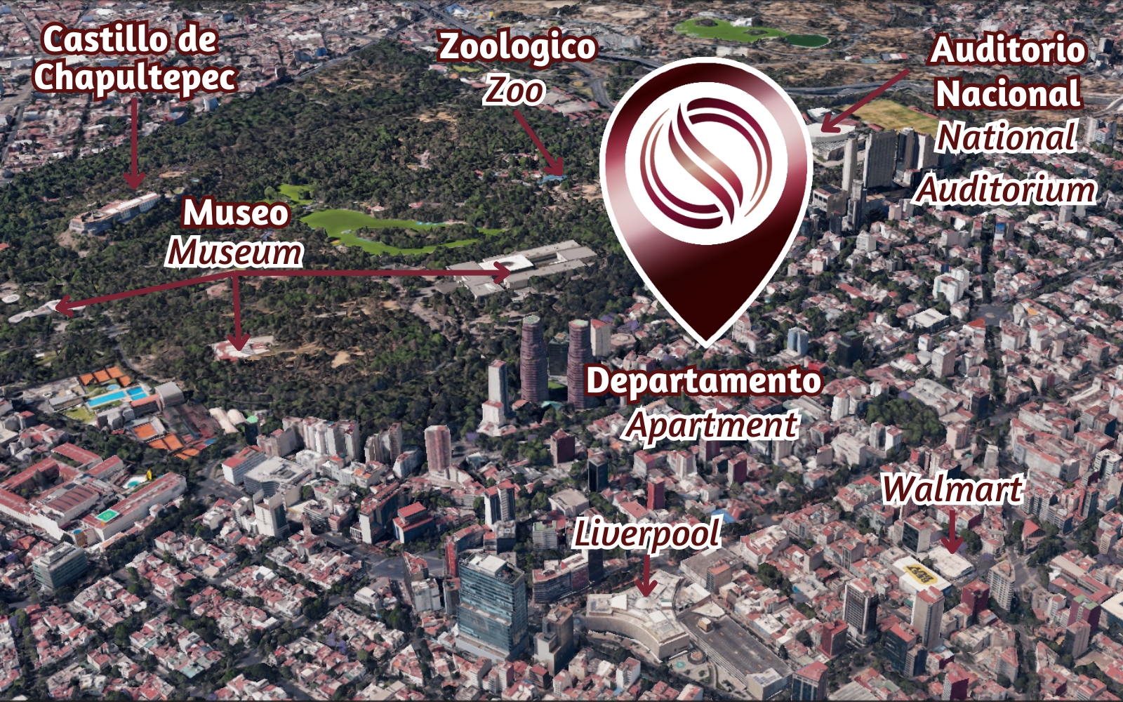 Luxury Two-Level Condo with Terraces and Social Spaces for Sale, Polanco, CDMX