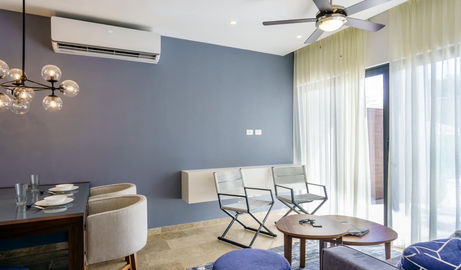 Double-height loft, ocean view amenities, for sale, Downtown, Playa del Carmen.