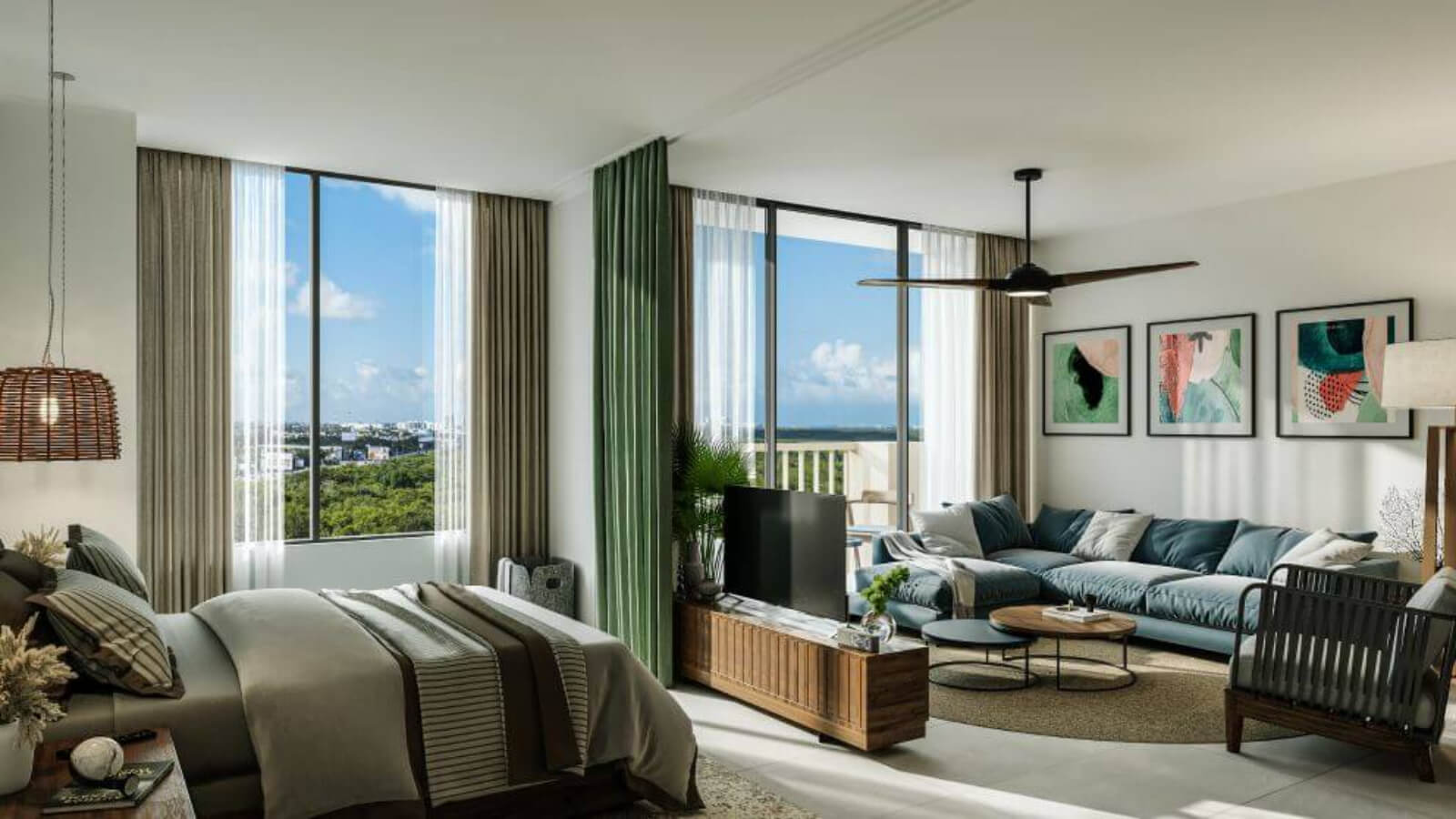 Penthouse con vista panor&aacute;mica, en venta, Via Cumbres, Canc&uacute;n