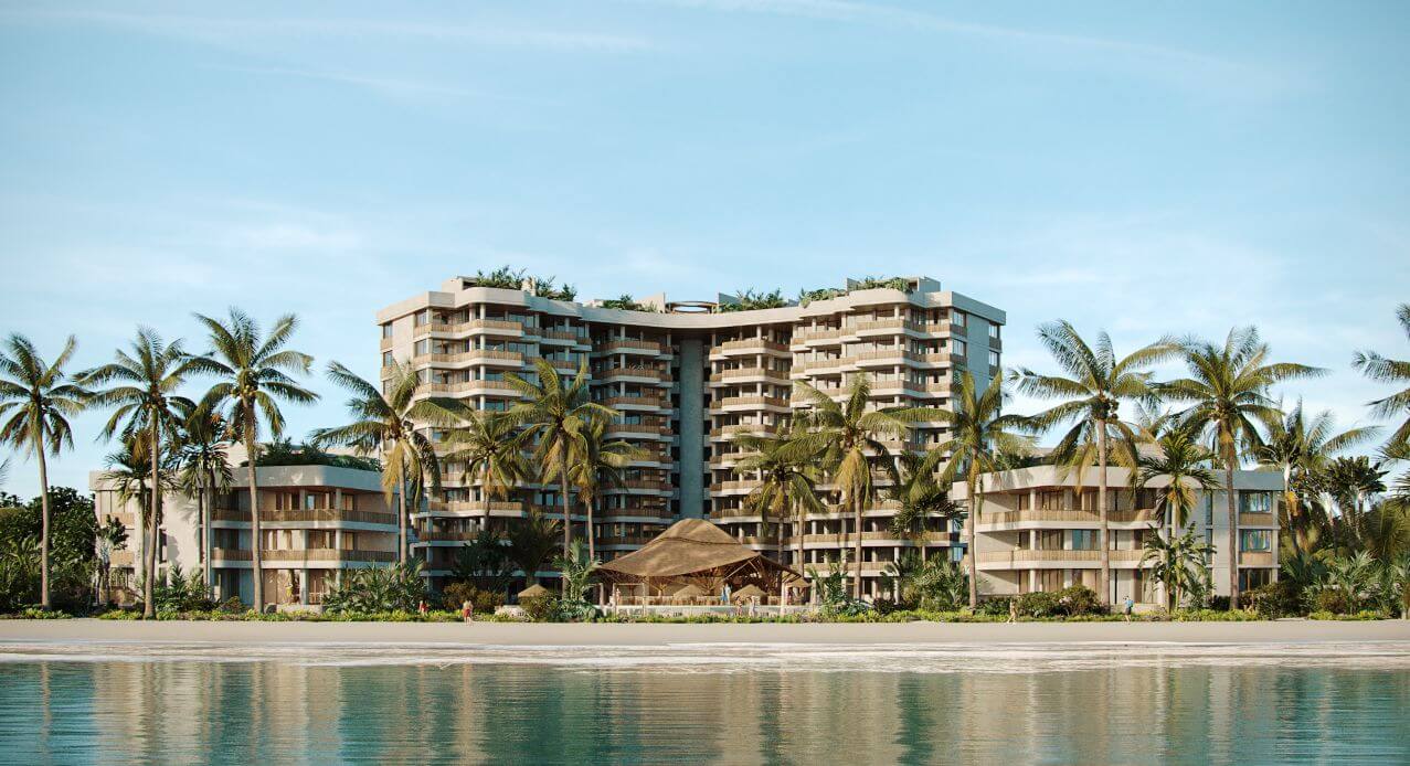 Condo with pool, beach bar, for sale, San Benito, Yucat&aacute;n