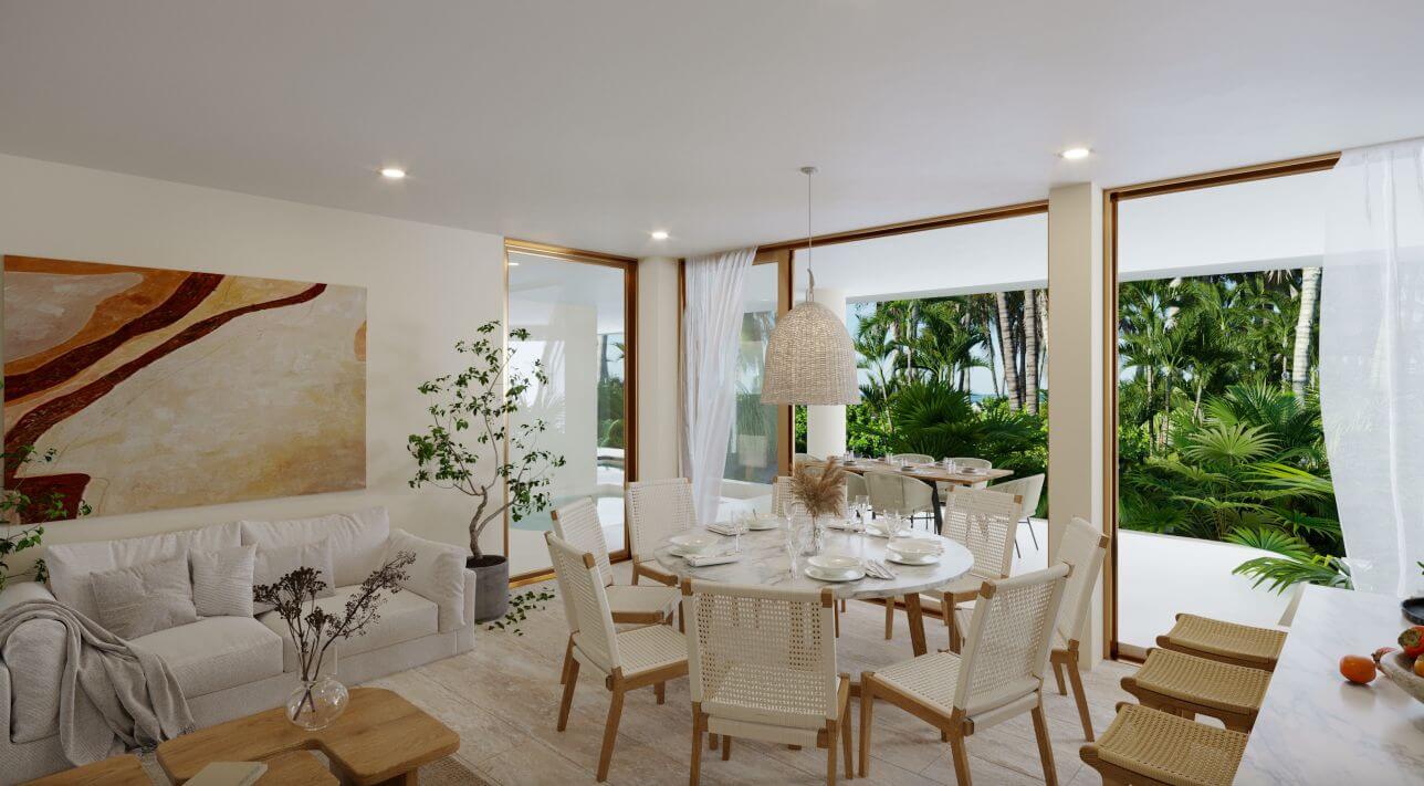 Condo with pool, beach bar, for sale, San Benito, Yucat&aacute;n