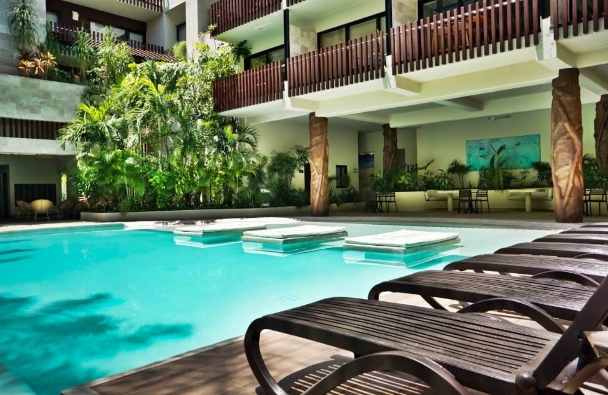 Estudio con alberca, Wet bar, en venta, Quinta Avenida, Playa del Carmen