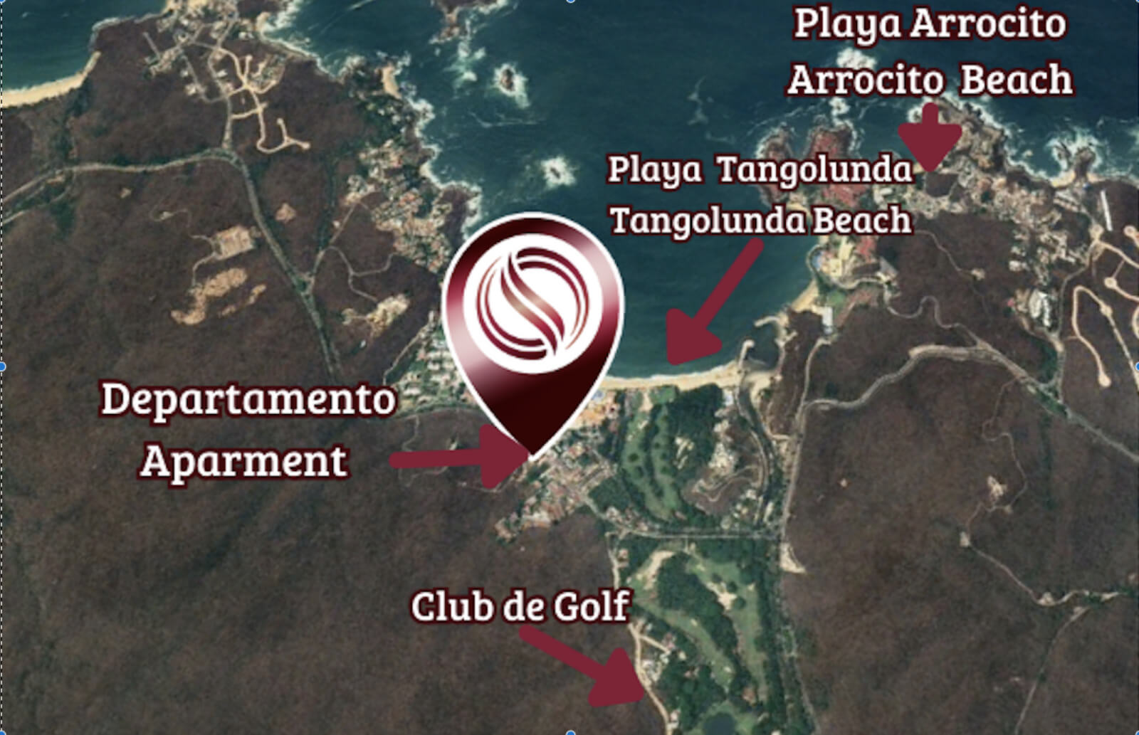 Penthouse with private rooftop and bbq area, fully furnished, Smart Home system, for sale Tangolunda, Huatulco.