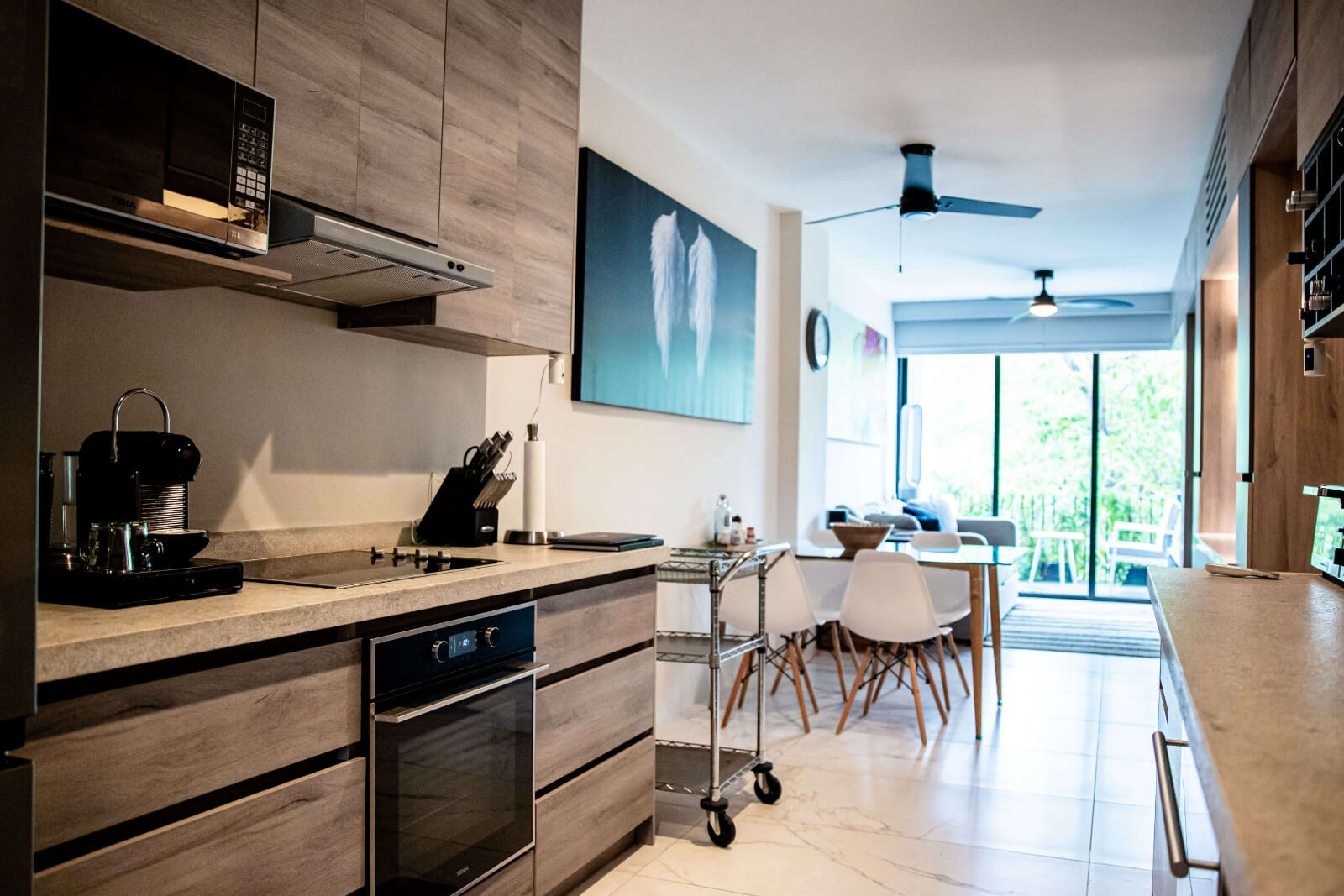 Penthouse with private rooftop and bbq area, fully furnished, Smart Home system, for sale Tangolunda, Huatulco.