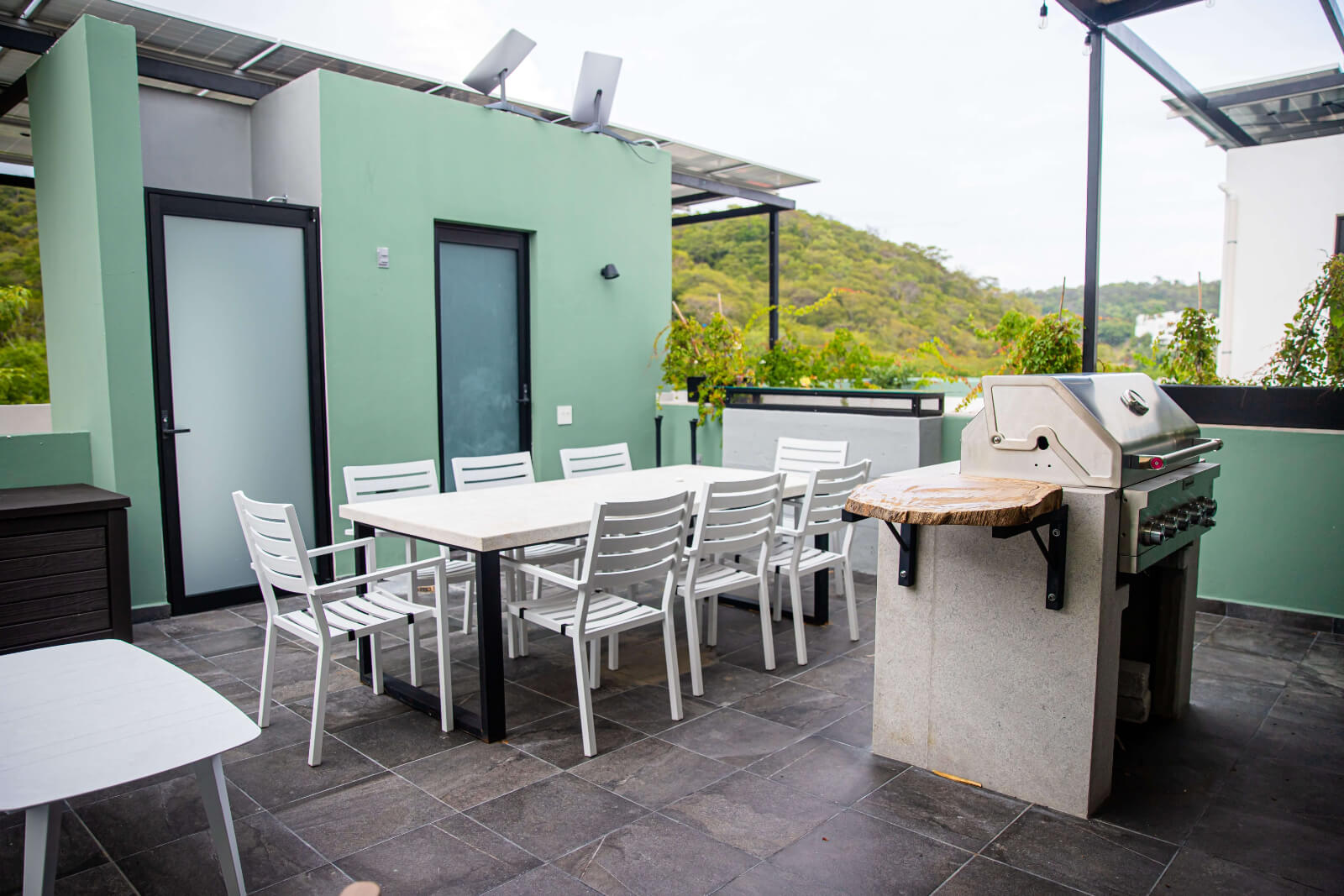 Penthouse with private rooftop and bbq area, fully furnished, Smart Home system, for sale Tangolunda, Huatulco.