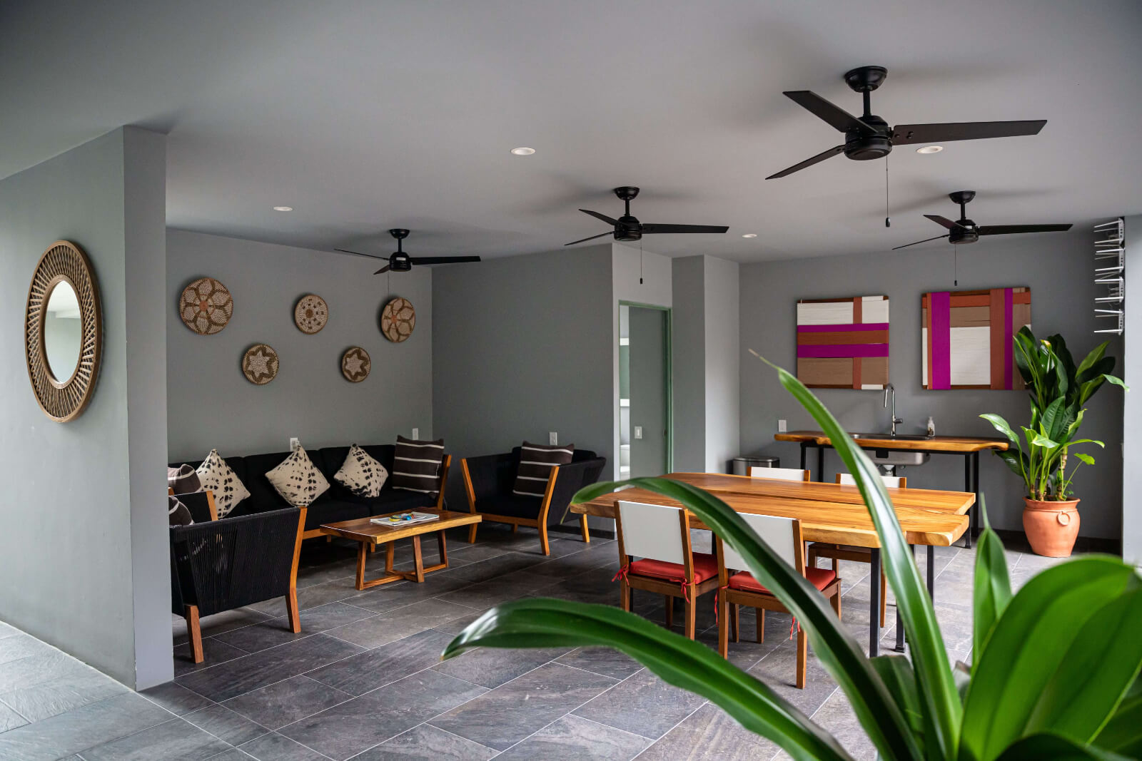 Penthouse with private rooftop and bbq area, fully furnished, Smart Home system, for sale Tangolunda, Huatulco.