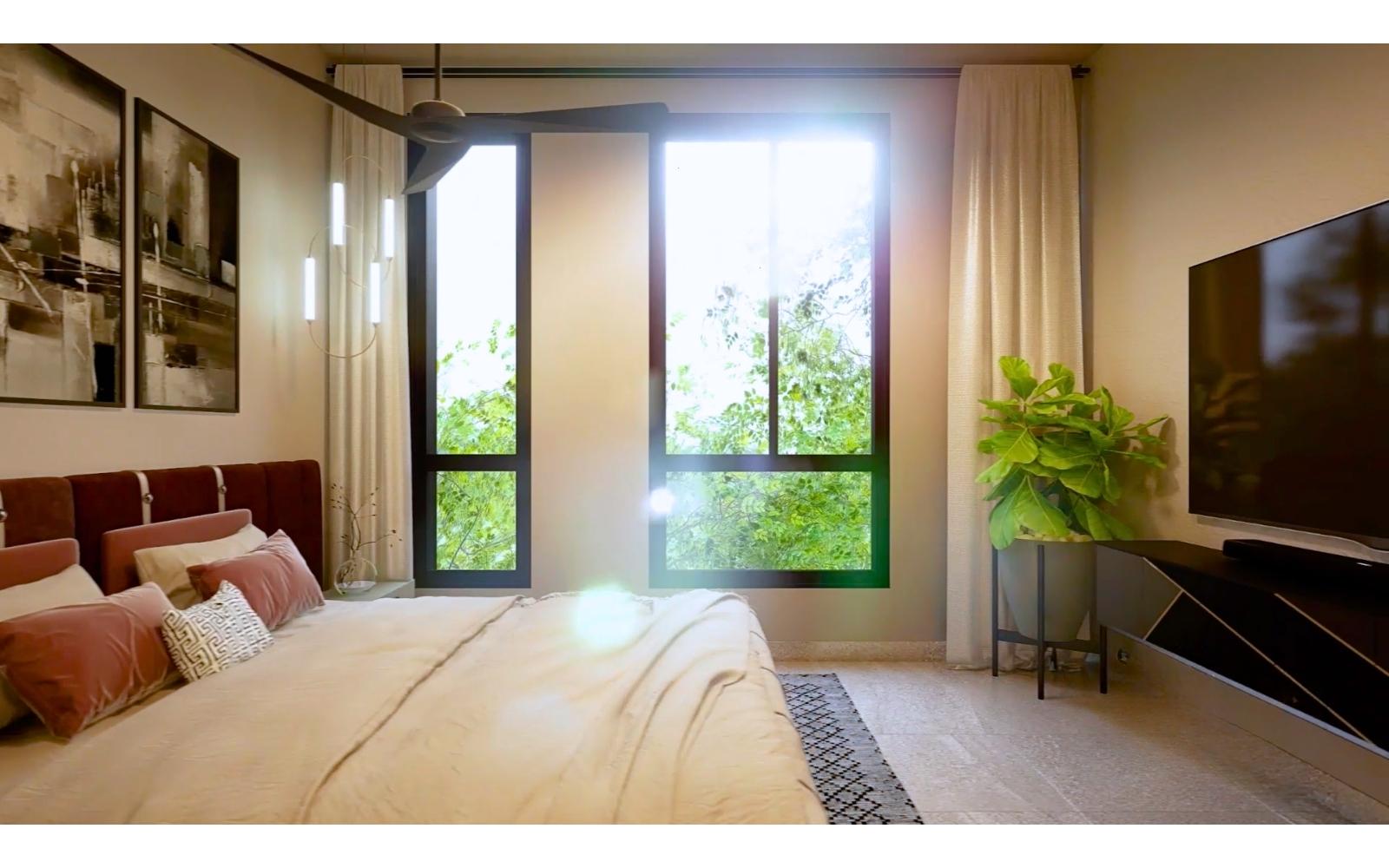 Penthouse con dos pisos, alberca privada, simulador de golf, Cine, entre muchas otras en Zona Norte, Merida.