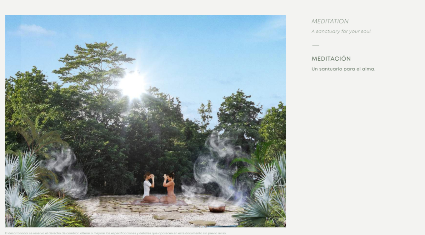 Land with clubhouse, private community surrounded by nature for sale Tulum.