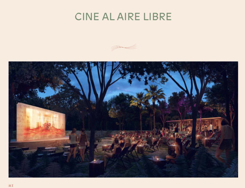 Land with clubhouse, private community surrounded by nature for sale Tulum.