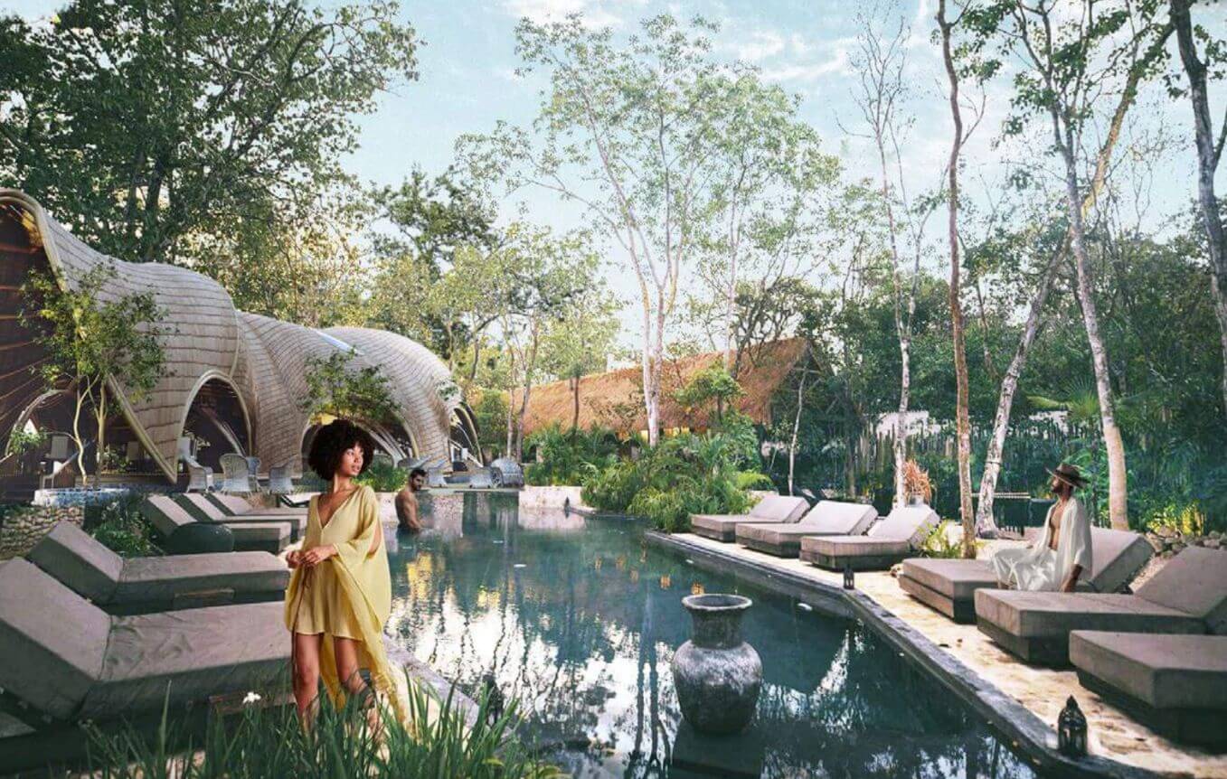 Land in community surrounded by nature with amenities, sale Tulum