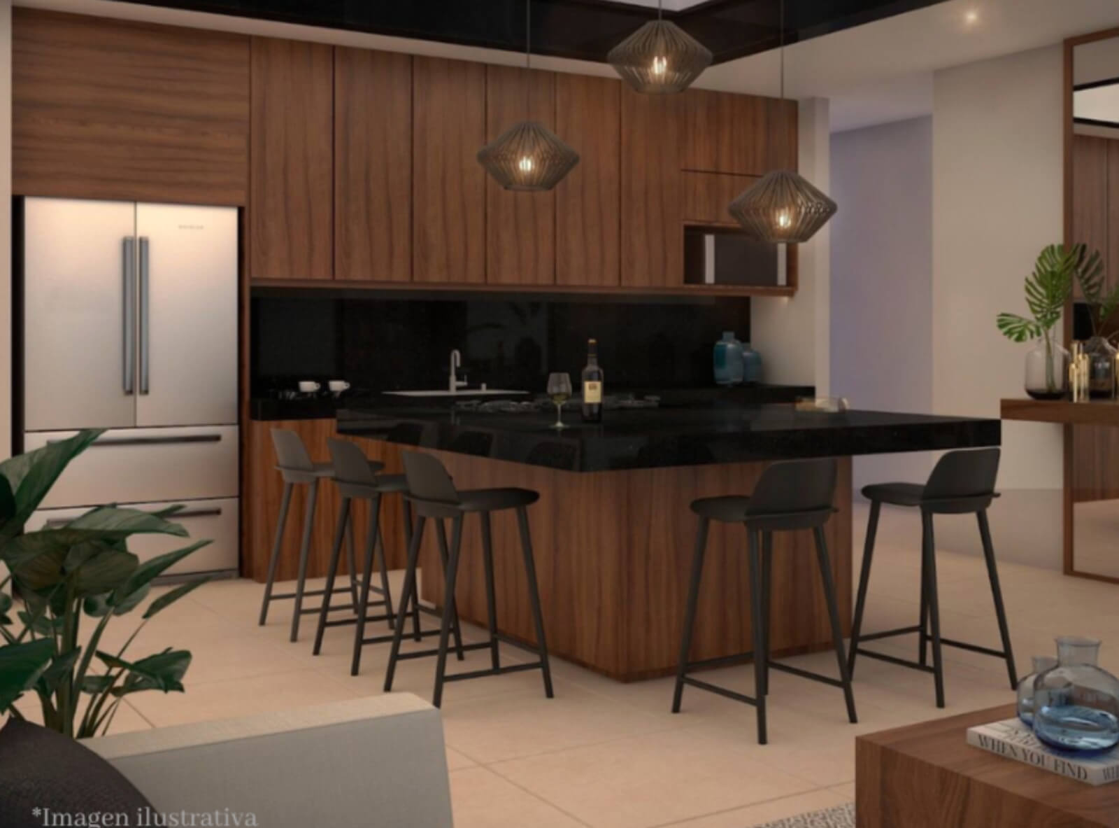 Townhouse with pool, solar panel, paddle, coworking, gym, and more for sale Merida