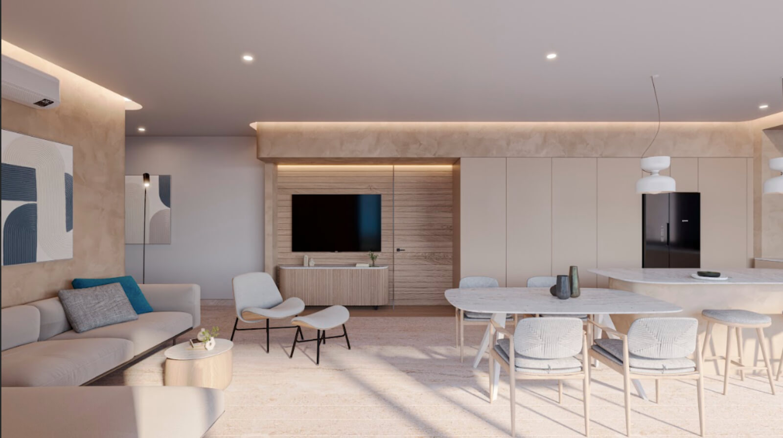 Apartment with private pool, for sale, beachfront, Puerto Morelos.