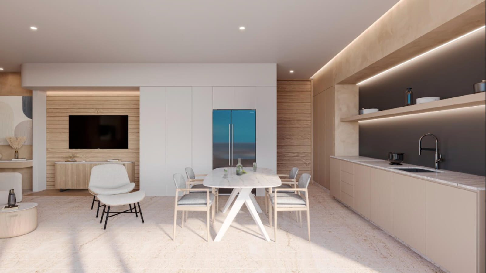 Condo con vista al mar, alberca, en venta, Frente al mar, Puerto Morelos