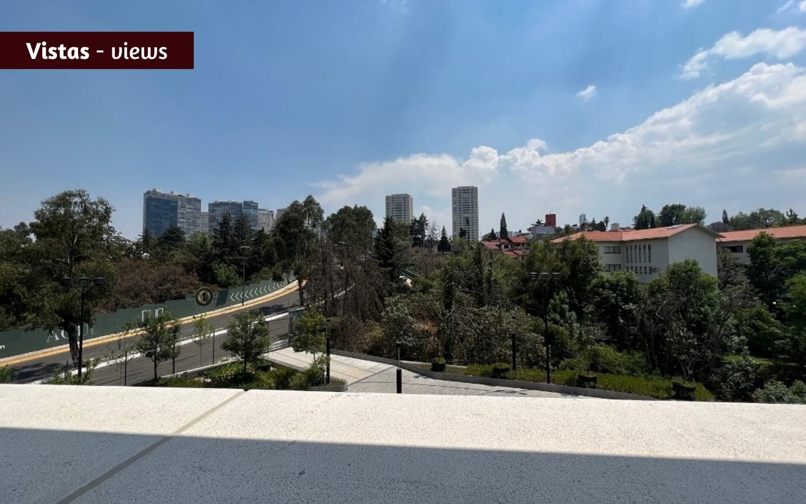 Condominium with 5m2 balcony, swimming lane, gym, playground, green areas, pre-construction, for sale in Santa Fe, Mexico City.