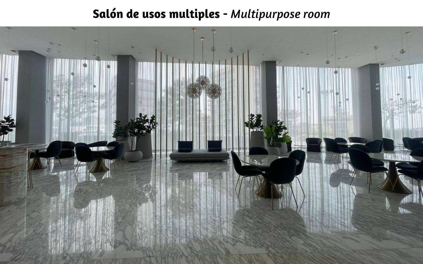 Condominium with 5m2 balcony, swimming lane, gym, playground, green areas, pre-construction, for sale in Santa Fe, Mexico City.