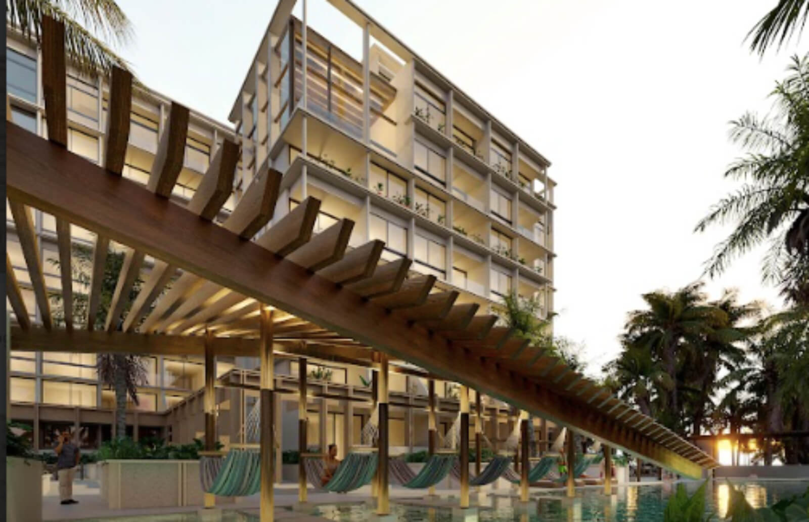 Condominium with terrace, roof top with pool, bar area, fitness room, pre-construction, North Zone, for sale, M&eacute;rida