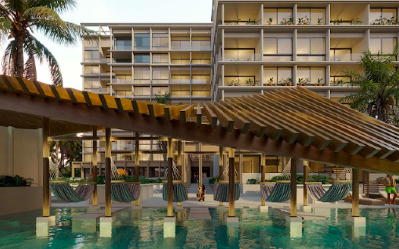 Steps from the beach apartment with terrace, Chicxulub Puerto, sale, for M&eacute;rida