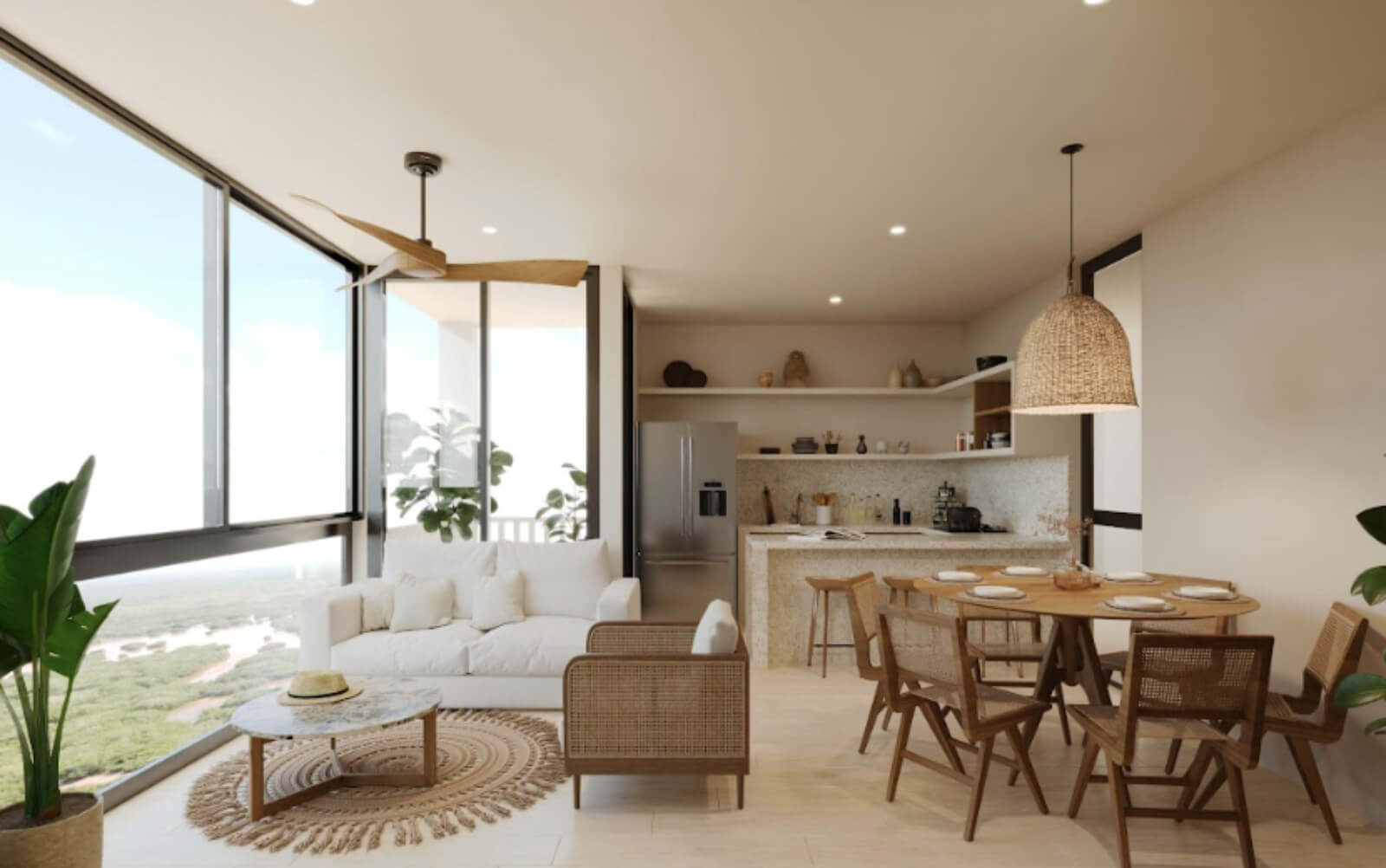 Apartment with Padel Courts and Pool for Sale in Santa Rita Cholul, M&eacute;rida