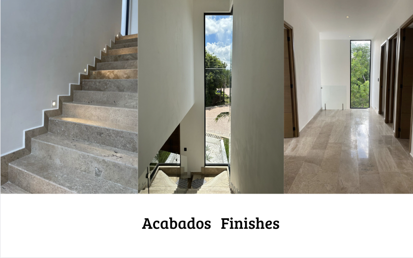 House with private pool, double height, marble floors, for sale in Residencial Rio, Cancun