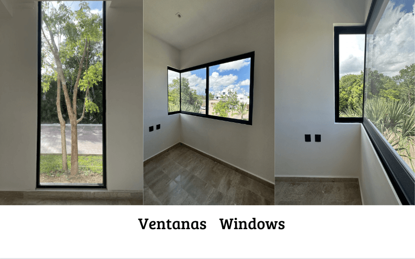 House with private pool, double height, marble floors, for sale in Residencial Rio, Cancun