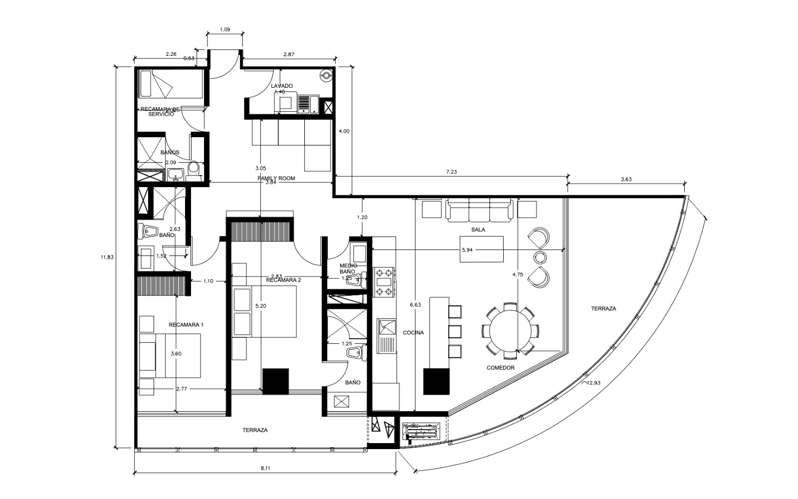 Loft with balcony and common pool for sale, Zona Hotelera, Canc&uacute;n